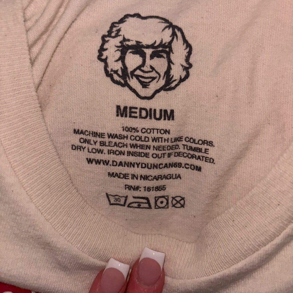 Virginity Rocks Cream T-Shirt - Picture 3 of 4